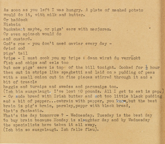 Joseph Beuys - Food for Thought - 