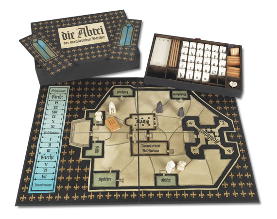 Thomas Fackler - Die Abtei der wandernden Bücher. Brettspiel - 