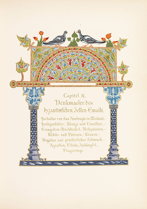 Nikodim P. Kondakow - Geschichte und Denkmäler des Byzantinischen Emails - 