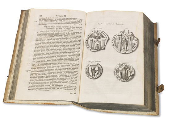 Karl Meichelbeck - Historiae Frisingensis. 4 Teile in 2 Bänden - 
