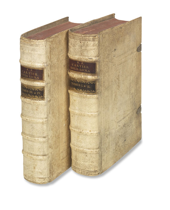   - Biblia sacra. 4 Bände in 2 - 