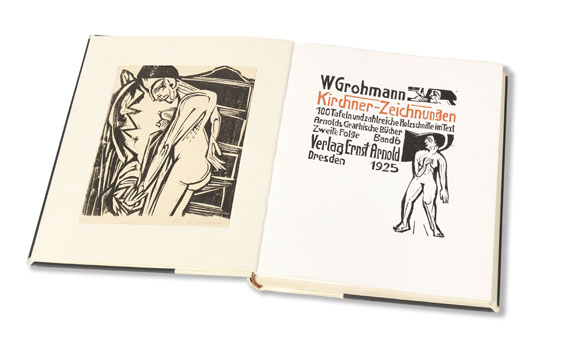 Will Grohmann - Kirchner Zeichnungen - 