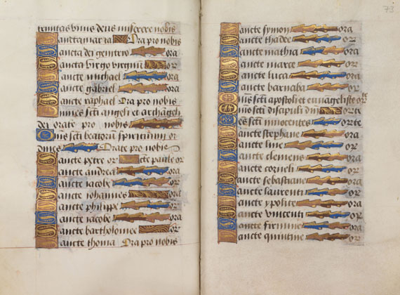  Manuskripte - Stundenbuch. Rouen um 1500 - 