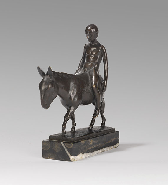 August Gaul - Eselreiter (klein) - 