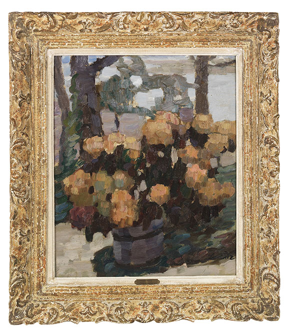 Leo Putz - Rosenstillleben - 