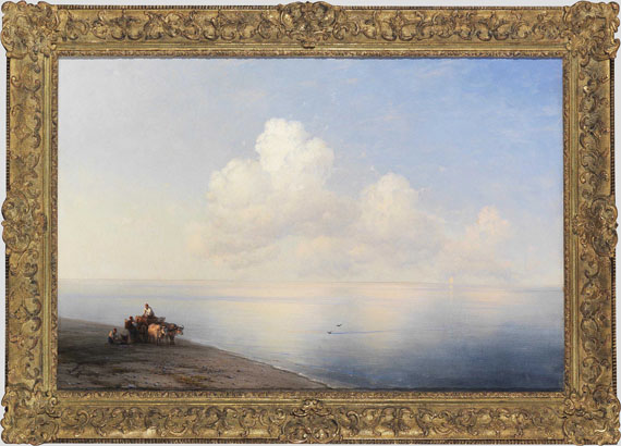Ivan Aivazovsky - Ruhige See - Frame image