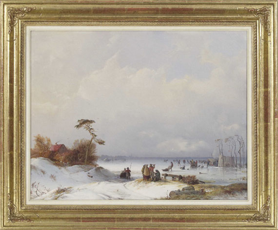 Carl Hilgers - Eisvergnügen - Frame image