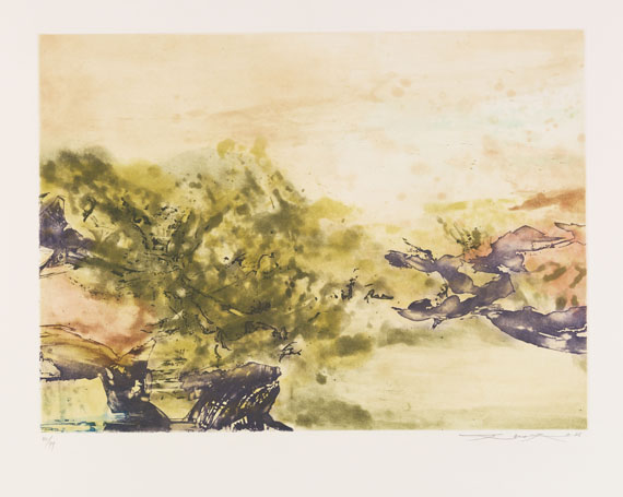 Zao Wou-Ki - Composition 325