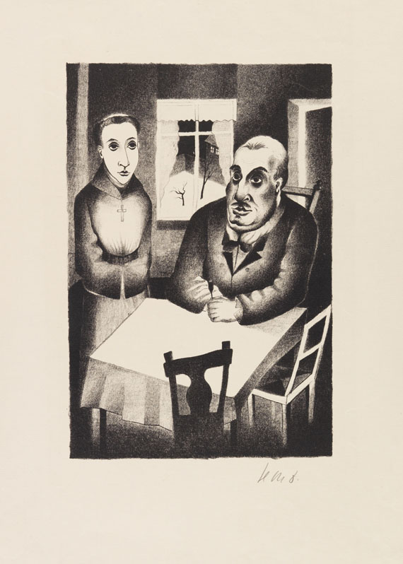 Heinrich Maria Davringhausen - Die Brüder Karamasoff - 