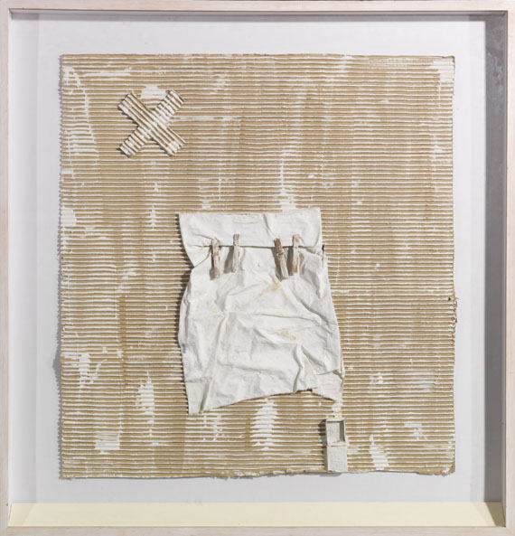Herbert Zangs - Ohne Titel (Plus-Minus) - Frame image