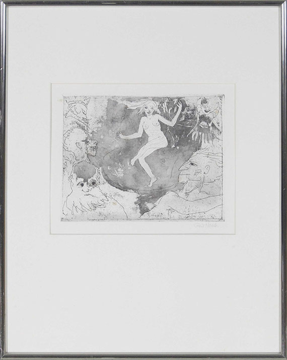 Emil Nolde - Der Tod als Tänzerin - Frame image