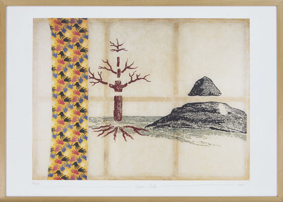 Sigmar Polke - Die drei Lügen der Malerei - Frame image