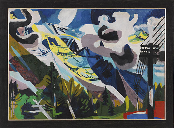 Karl Kluth - Bei Chamonix - Frame image