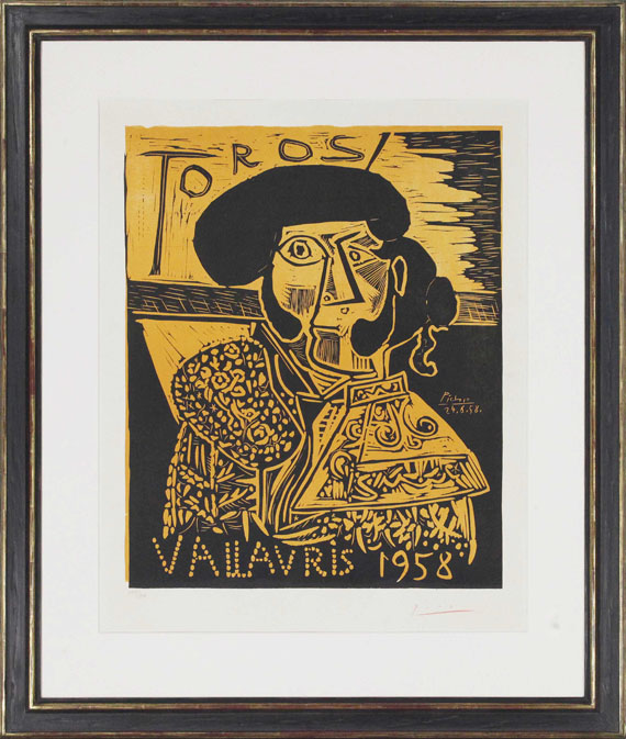 Pablo Picasso - Toros Vallauris 1958 - Frame image