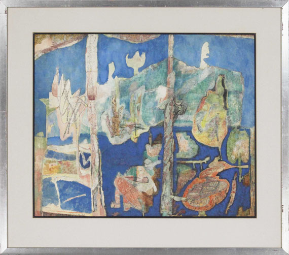 Gerhard Altenbourg - Im Angesicht der Insel - Frame image