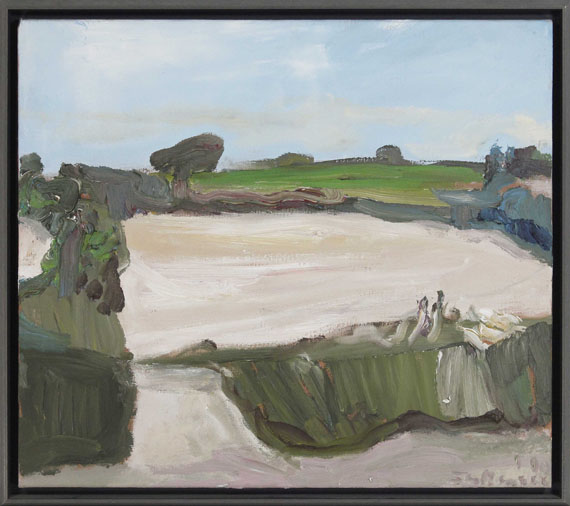 Klaus Fußmann - Landschaft Dänemark - Frame image