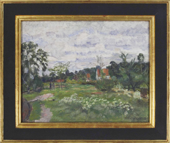 Modersohn - Sommerlandschaft in Quelkhorn