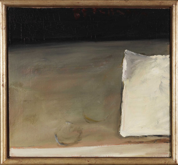 Klaus Fußmann - Stillleben mit Papier - Frame image