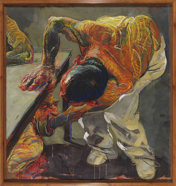 Johannes Grützke - Unterm Tisch - Frame image