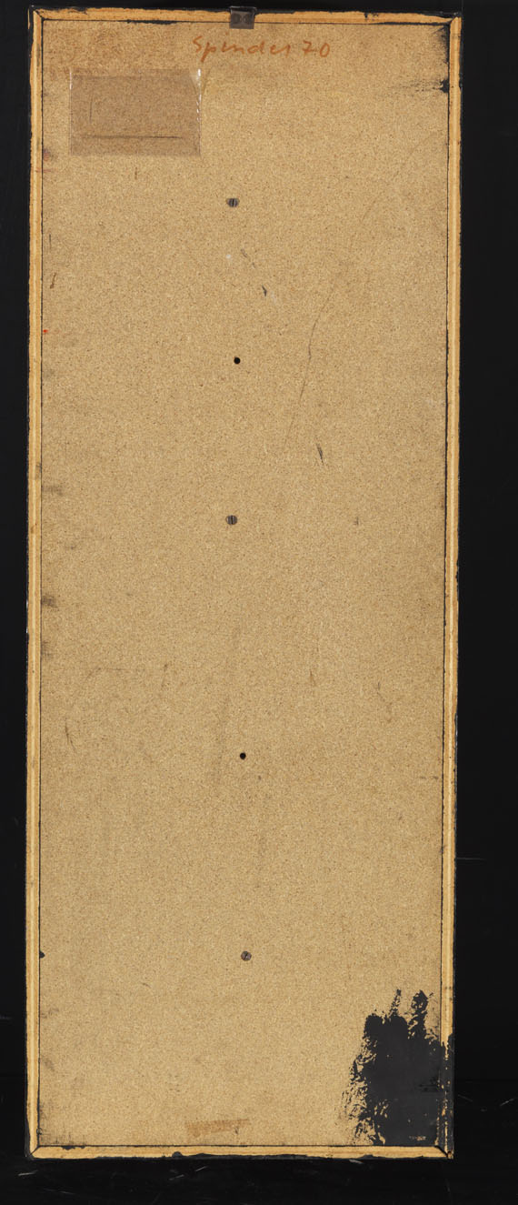 Ferdinand Spindel - Ohne Titel - Back side