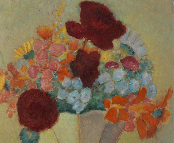 Alexej von Jawlensky - Grosses Stillleben: Helles Bouquet - 