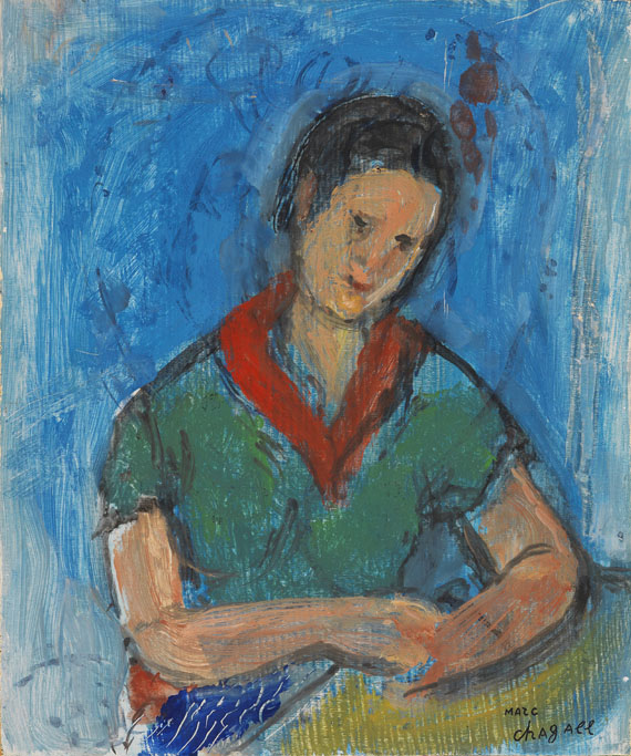 Marc Chagall - Portrait de Vava