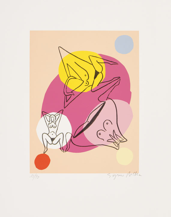 Sigmar Polke - Widder im Vollmond - 
