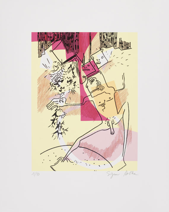 Sigmar Polke - Widder im Vollmond - 
