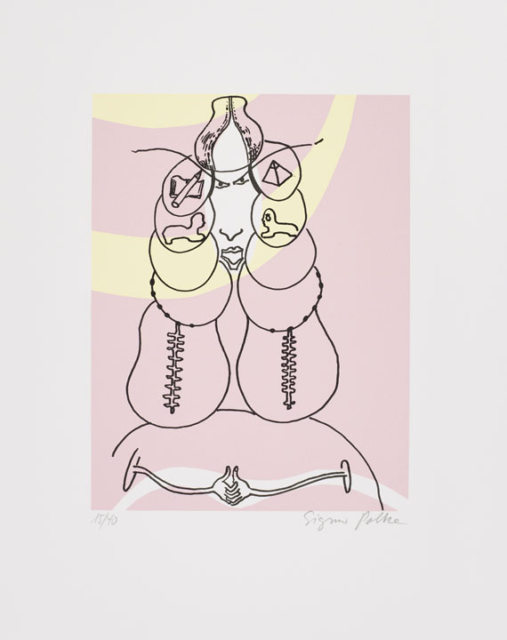 Sigmar Polke - Widder im Vollmond - 