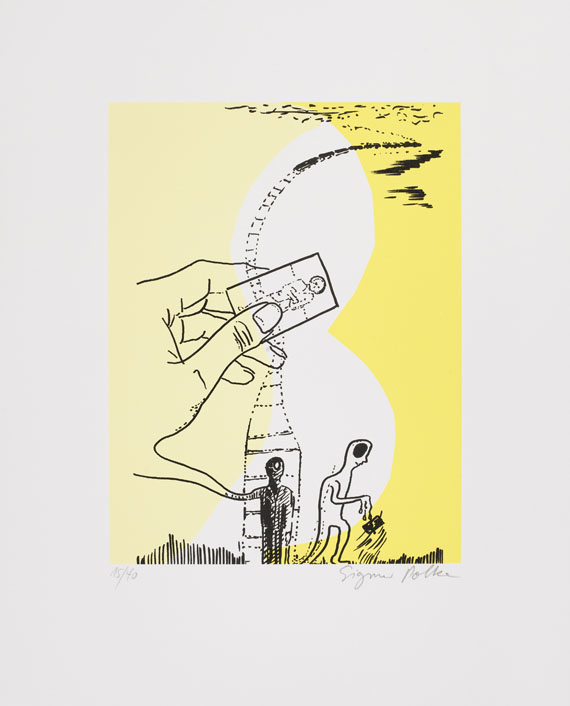Sigmar Polke - Widder im Vollmond - 
