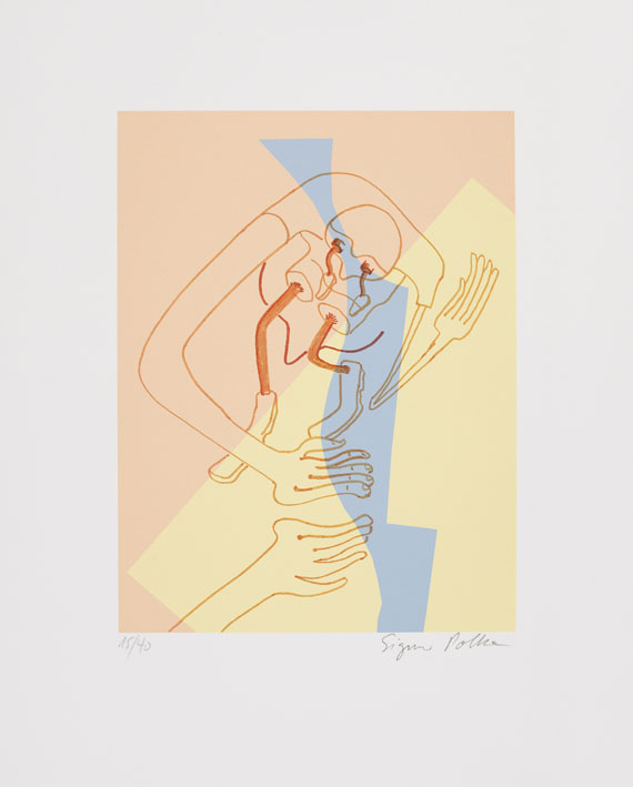 Sigmar Polke - Widder im Vollmond - 