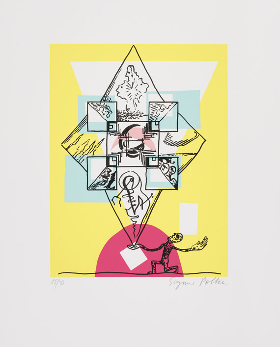 Sigmar Polke - Widder im Vollmond - 
