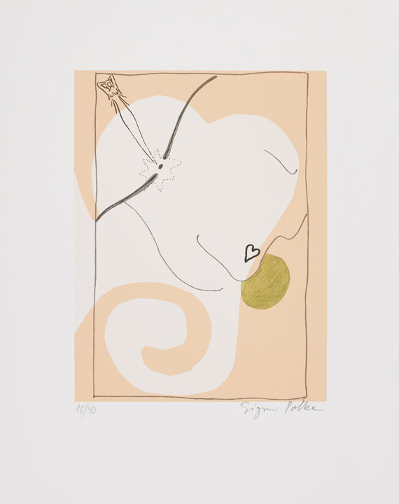 Sigmar Polke - Widder im Vollmond - 