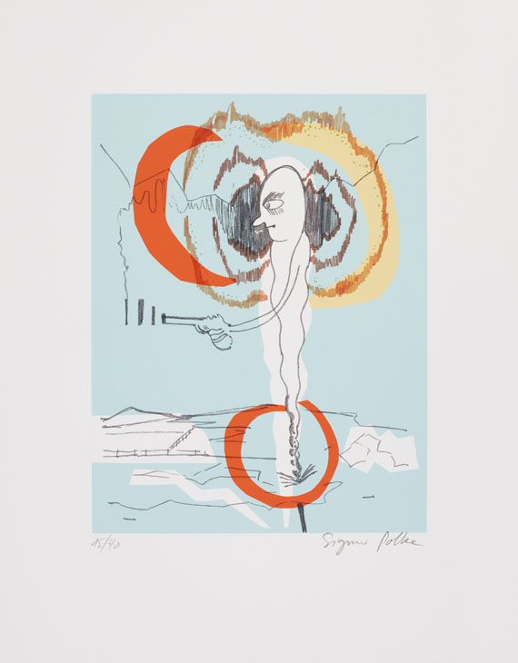 Sigmar Polke - Widder im Vollmond - 