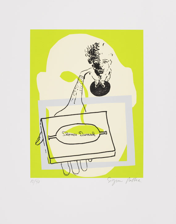 Sigmar Polke - Widder im Vollmond - 