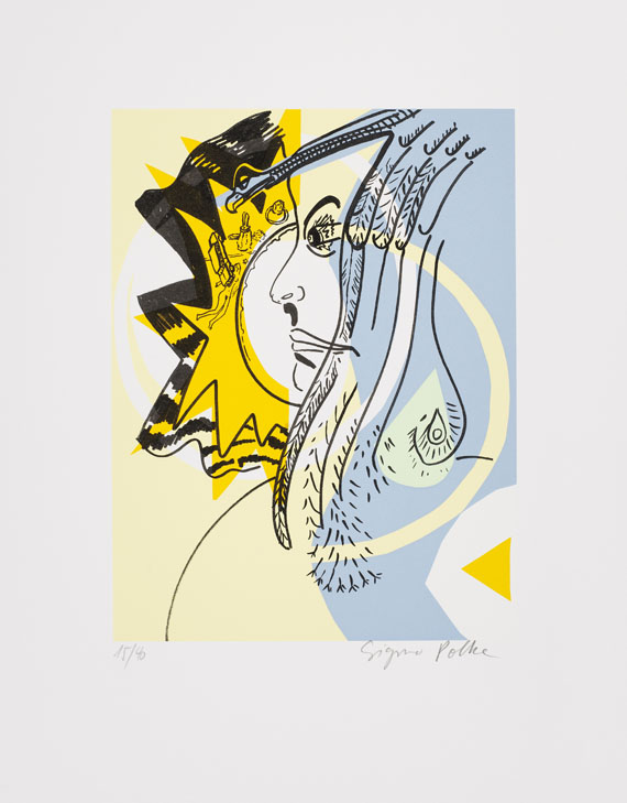 Sigmar Polke - Widder im Vollmond - 