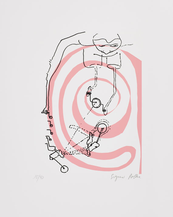 Sigmar Polke - Widder im Vollmond - 