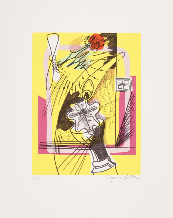 Sigmar Polke - Widder im Vollmond - 