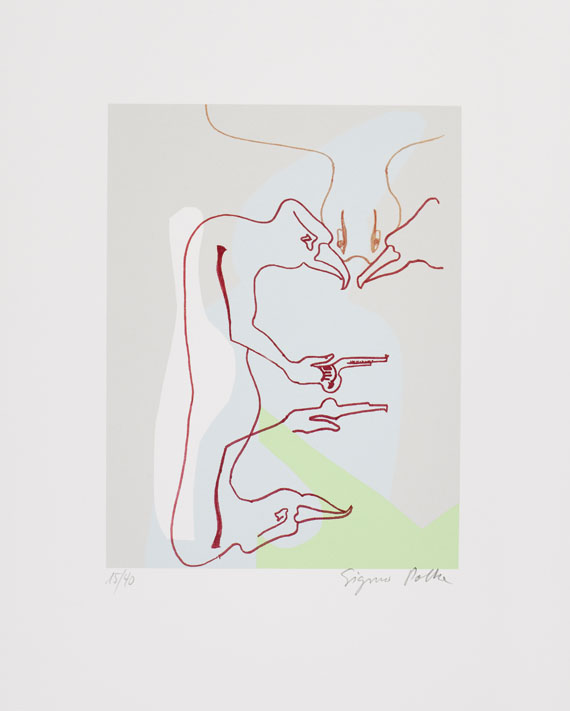 Sigmar Polke - Widder im Vollmond - 