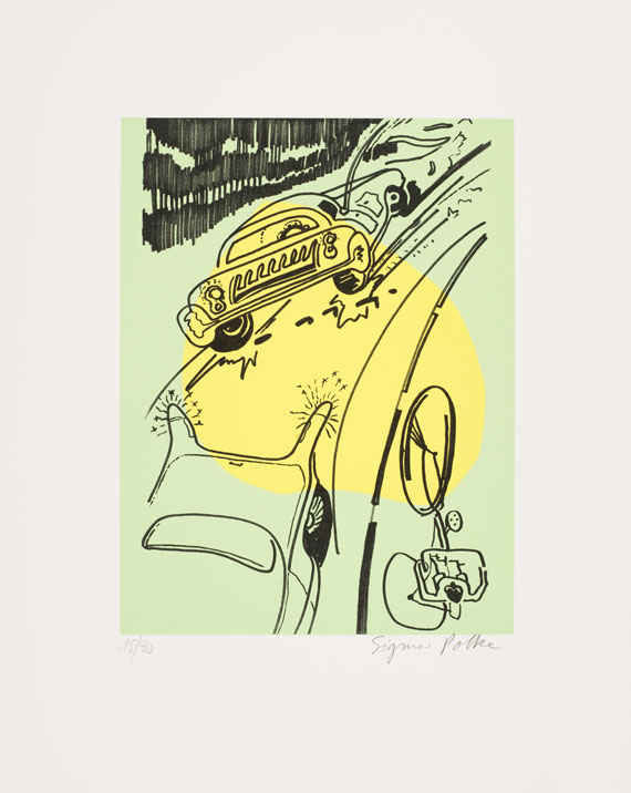 Sigmar Polke - Widder im Vollmond - 