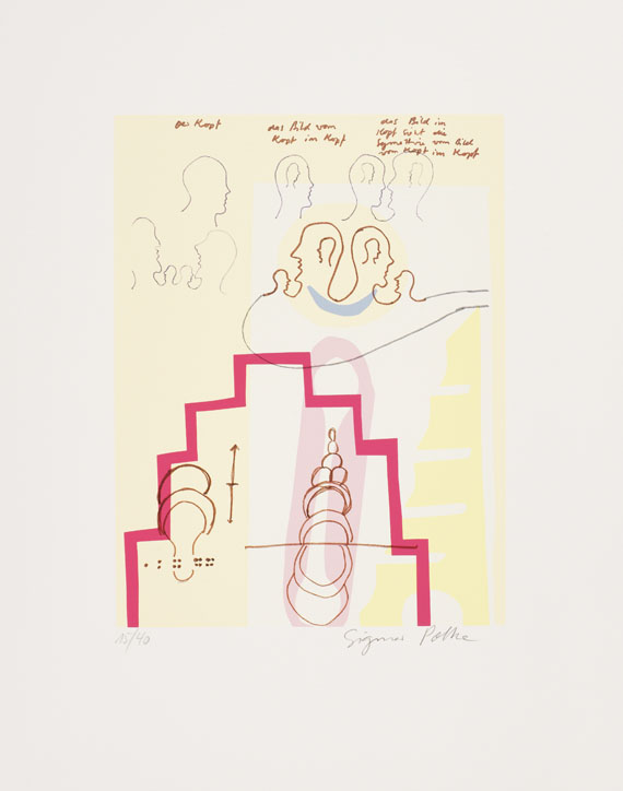 Sigmar Polke - Widder im Vollmond - 
