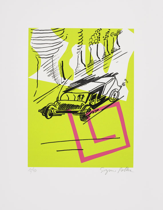 Sigmar Polke - Widder im Vollmond - 