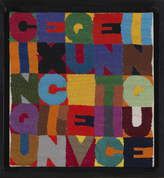 Alighiero e Boetti - Cinque x cinque venticinque - Frame image