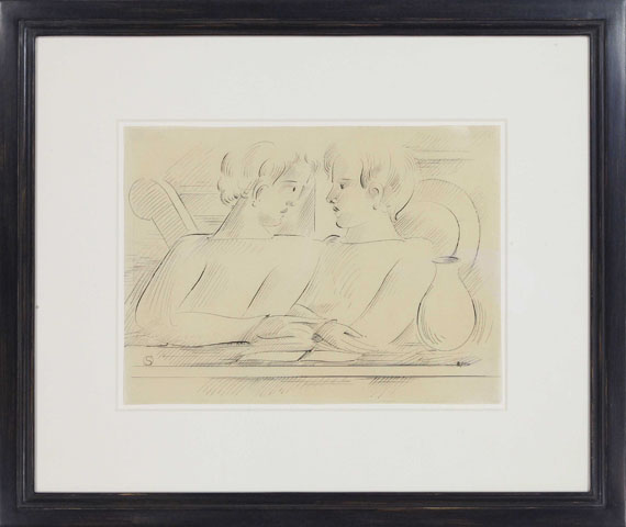 Oskar Schlemmer - Duo - Frame image