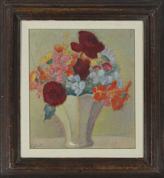 Alexej von Jawlensky - Grosses Stillleben: Helles Bouquet - Frame image