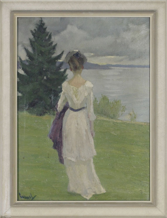 Edward Cucuel - Nach dem Regen - Frame image