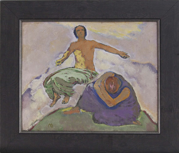 Koloman Moser - Trauer und Hoffnung - Frame image