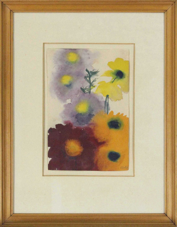 Emil Nolde - Sommerblumen - Frame image