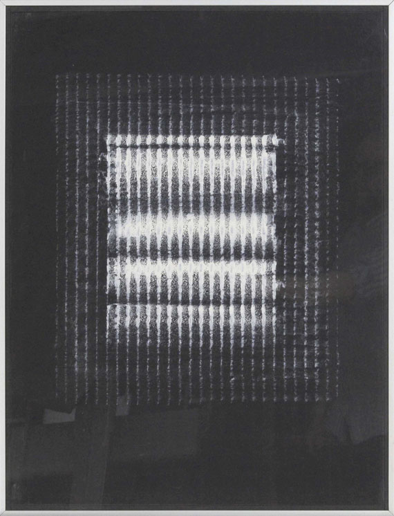Heinz Mack - Weiße Struktur - Frame image