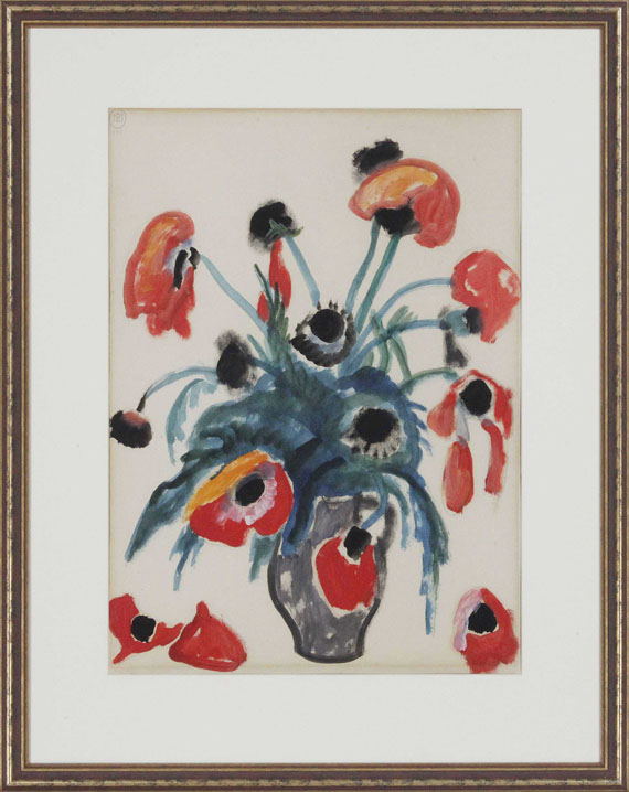 Gabriele Münter - Verblühender Mohn - Frame image